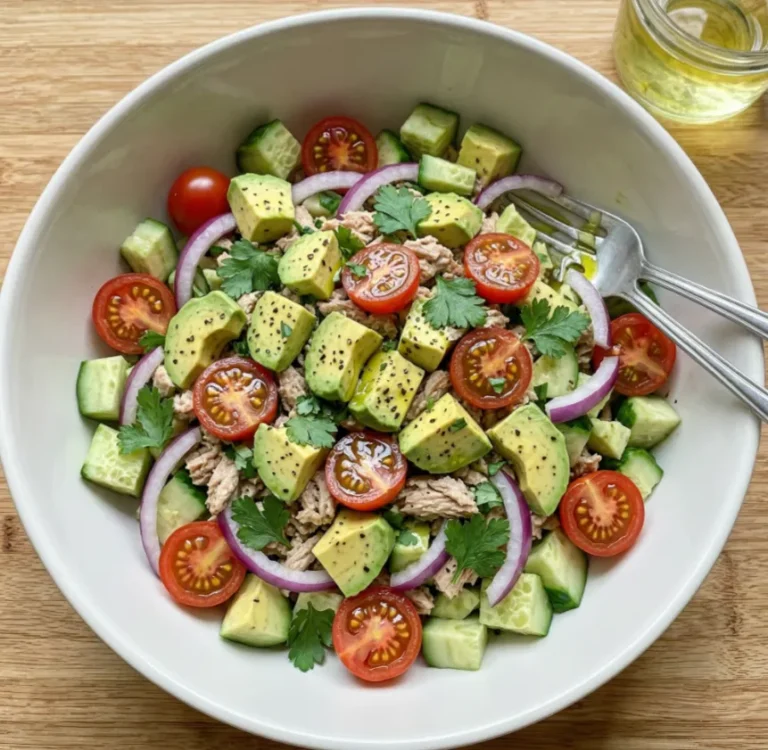 High-Protein Tuna & Avocado Salad