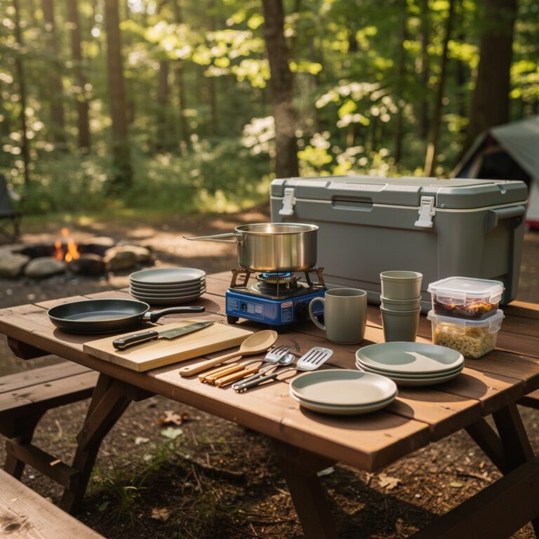 Essential Kitchen Tools to Pack for a Camping Trip